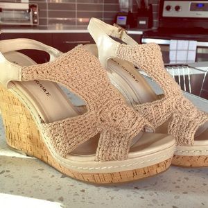 Audrey Brooke Crocheted Wedges